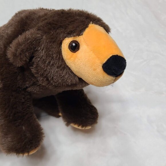 Plush Parade Griswold 13" Grizzly Bear Stuffed Animal - Picture 10 of 13